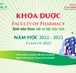 Chào đón Tân sinh viên ngành Dược khóa K22